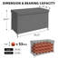 Boîte de rangement d'extérieur 170 gallons Balconera-101448191