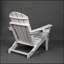 Chaise Adirondack en PEHD pliable avec porte-gobelet double - durable, résistante aux intempéries et facile à ranger pour un confort extérieur-2040294485