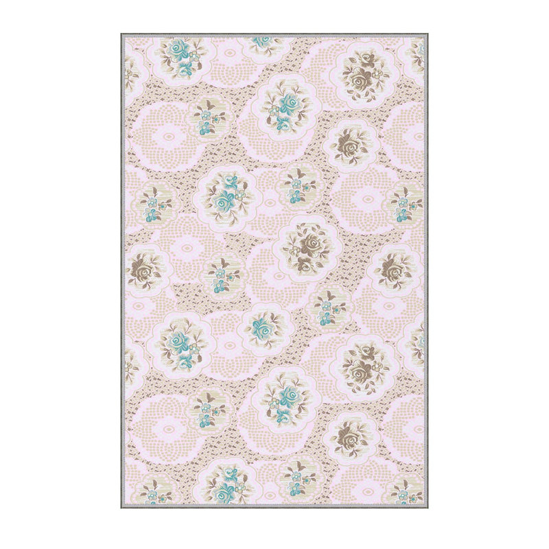 Stylish Hall Carpet (39.4 x 78.7 inches), 100% Polyester, 0.3 in Pile Height | Antibacterial, Non-Slip Underside, Machine Washable | 3D Digital Printed Design, Durable & Soft for Home Décor