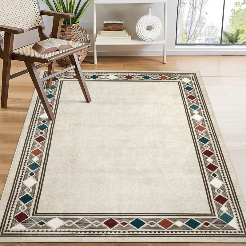 Tapis moderne lavable 10 x 13