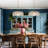 Clayre 5-Light Dimmable Unique/Statement Chandelier With  Water Ripple Glass-1369189399