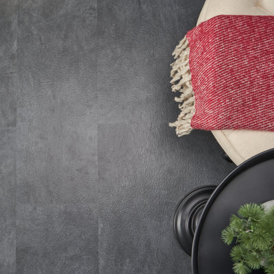 Lujo 12" x 24" x 5mm Rigid Click-Lock Stone Look Luxury Vinyl Tile Flooring (23.76 Sq. Ft. / Case)