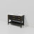Black Oak Single Bath Vanity 48 In. W X 22 In. D, With Carrara Marble Top-117984777