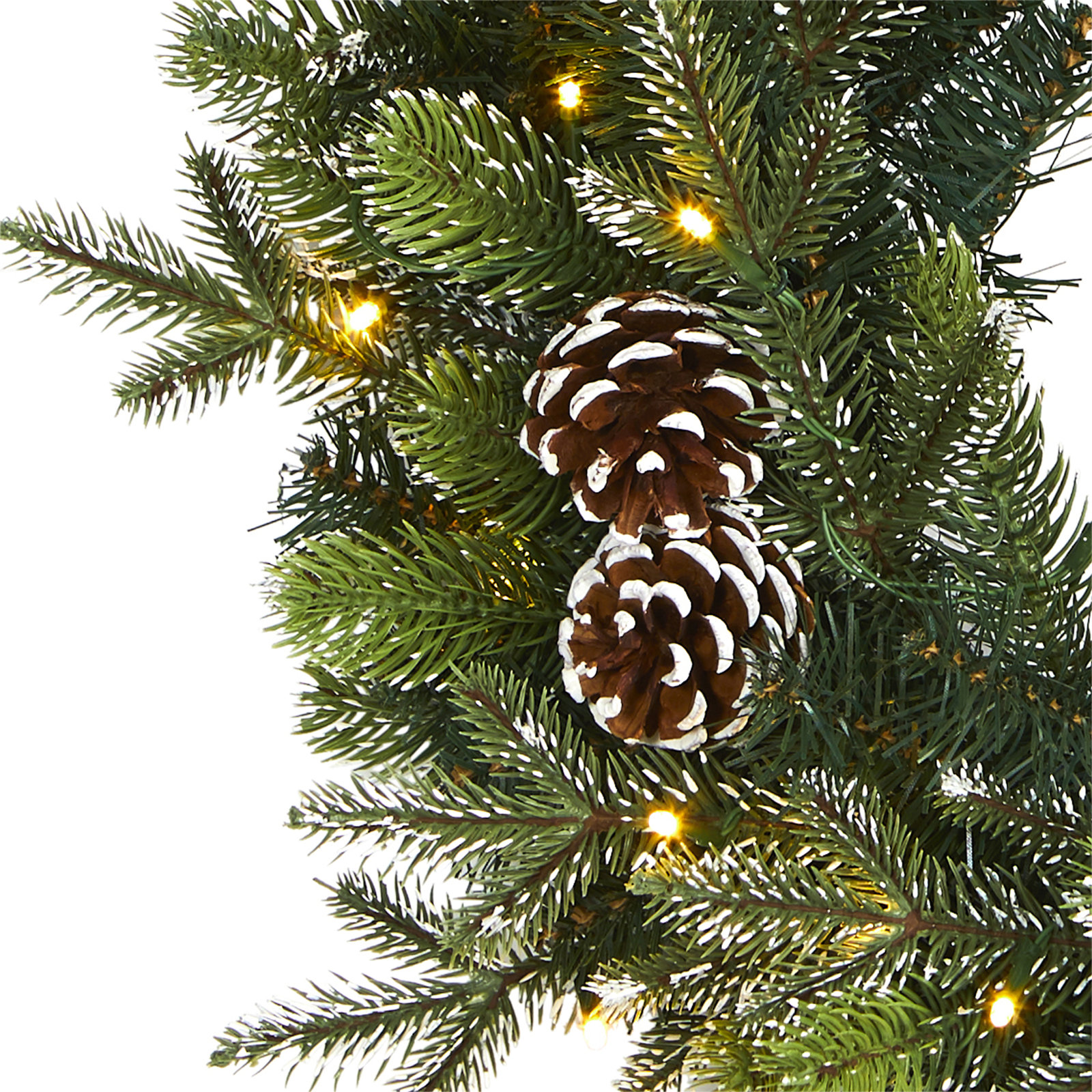 24'' Lighted Wreath