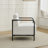 Sinobi Upholstered Accent Armchair with Metal Frame-1803305525
