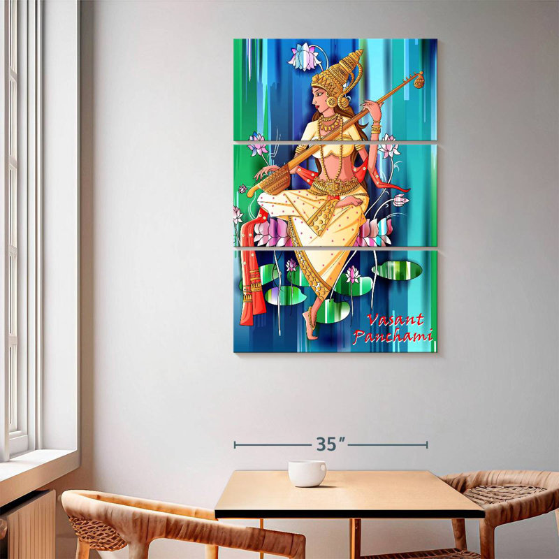 Adella Saraswati On Vasant Panchami