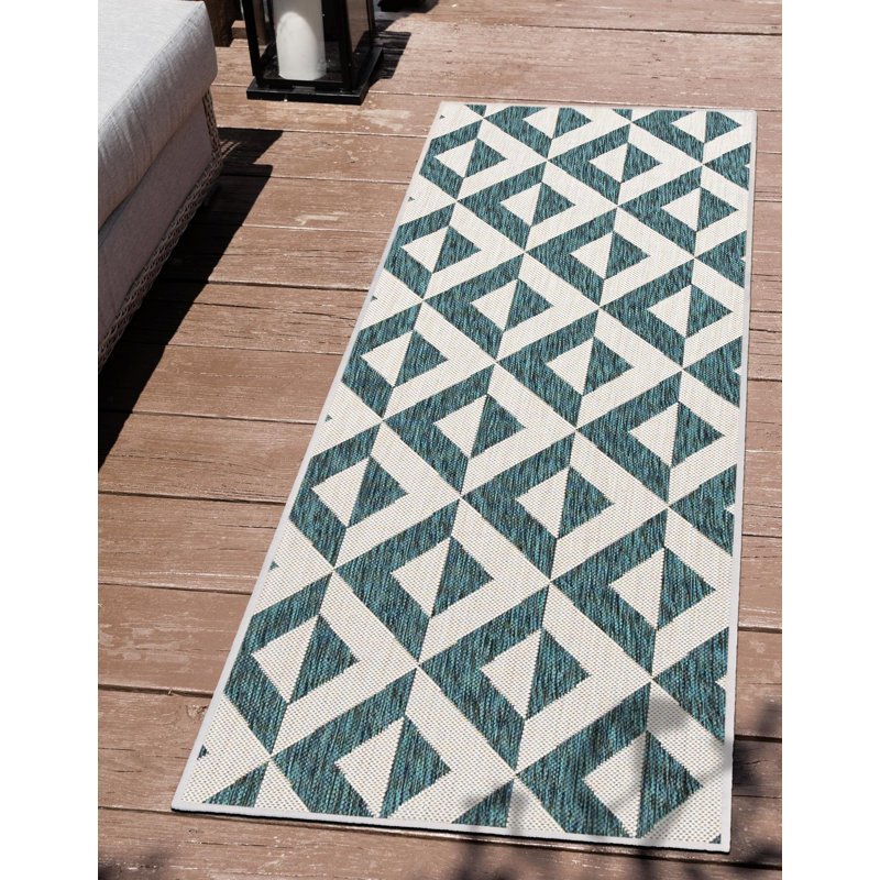 Drucilla Napa Indoor/Outdoor Rug, Runner 2' x 8'