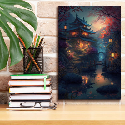'Water Village' by Cameron Gray, Canvas Wall Art