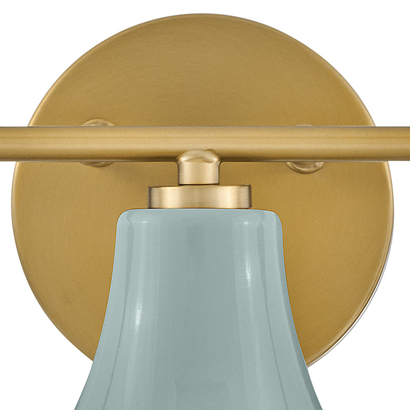 Éclairage pour meuble-lavabo Joss & Main Celica, Écume de mer