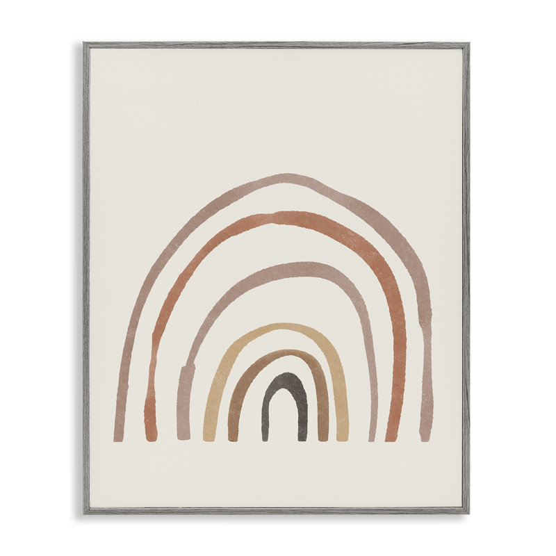 Art giclée arc-en-ciel excentrique par Sissi et Seb, Estampe numérique Farmhouse, H 14 po x l 11 po
