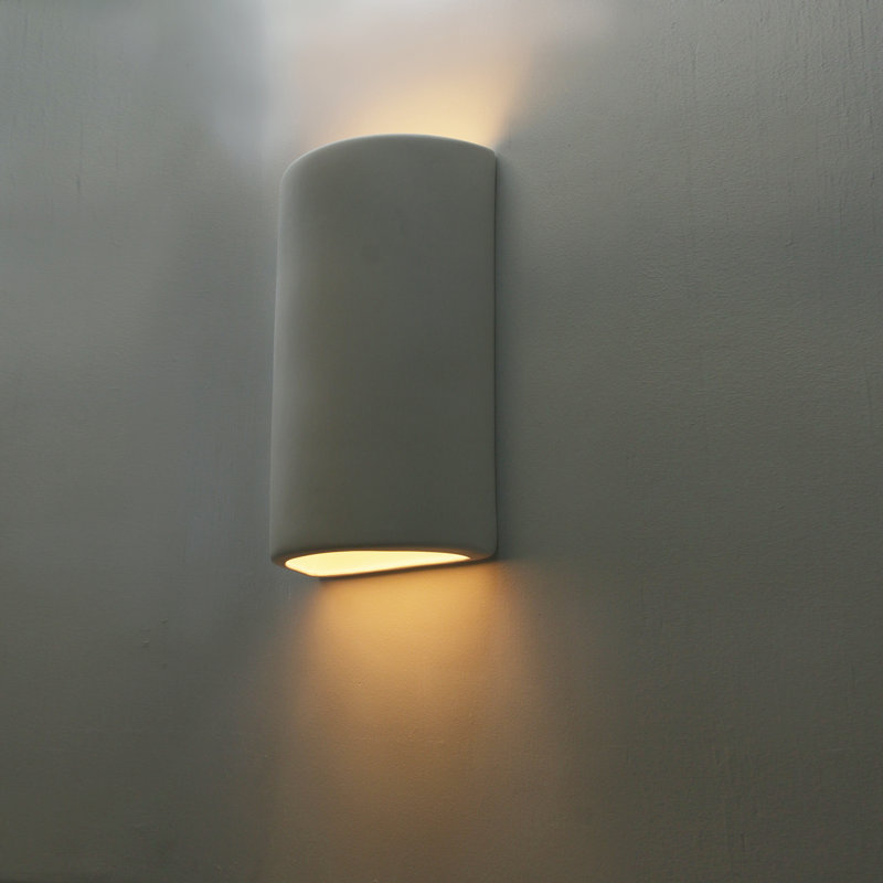 Sophiyah Ceramic Flush Mounted Sconce