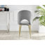 Bernell Modern Glass & Metal Round Dining Table Set & 6 Luxury Velvet Dining Chairs-73582095