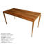 Tannum Walnut Solid Wood Dining Table-90489258