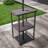 Hicran Rectangular Wicker Outdoor Bar Table With Umbrella Hole , 17.9'' in. W 25.1'' in. D-1682992860