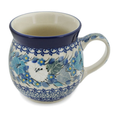 Tasse à bulles en grès poli 8 oz - Bouquet de mariage