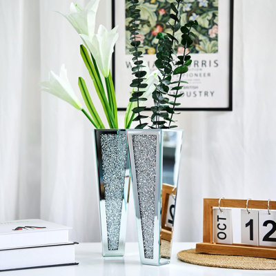 Vase mural en verre Mevludin