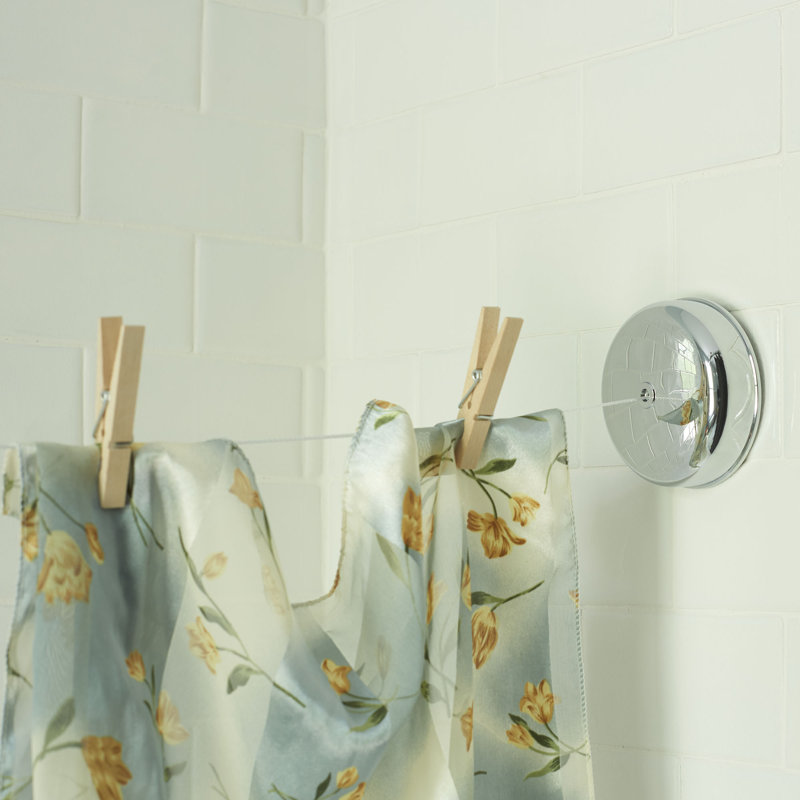 8‑Foot Single Line Retractable Clothes Dryer