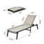 Méridienne pliable 2 pièces