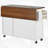 Kitchen Island with Drop Leaf & 3 Storage Drawers-350459217