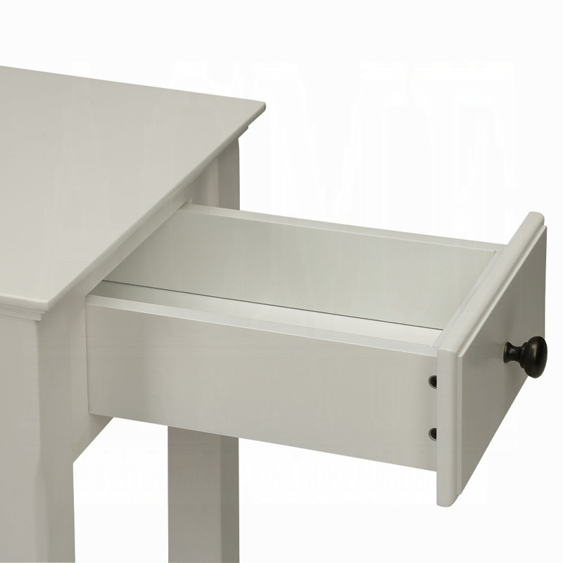 Bertie Accent Table, Ivory
