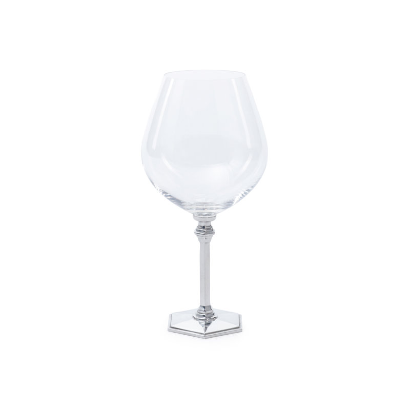 Verre à vin sur fond d'étain Fretwell