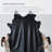 Black Genuine Leather Modular Sofa