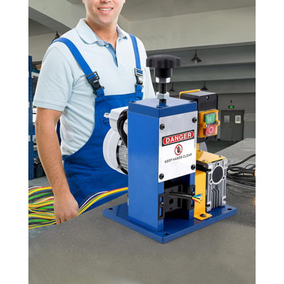 Pince à dénuder électrique 60 pi / min Pince à dénuder automatique 0,06 po à 0,98 po avec arrêt automatique pour recyclage du cuivre