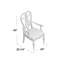 Leesburg Upholstered Arm Chair-20723983