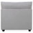 Blydenburgh Upholstered Armless Chair Grey