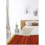 Tapis décoratif en laine de conception unique noué à la main new age kashkoli rouge foncé/jaune 3 pi 2 po x 5 pi