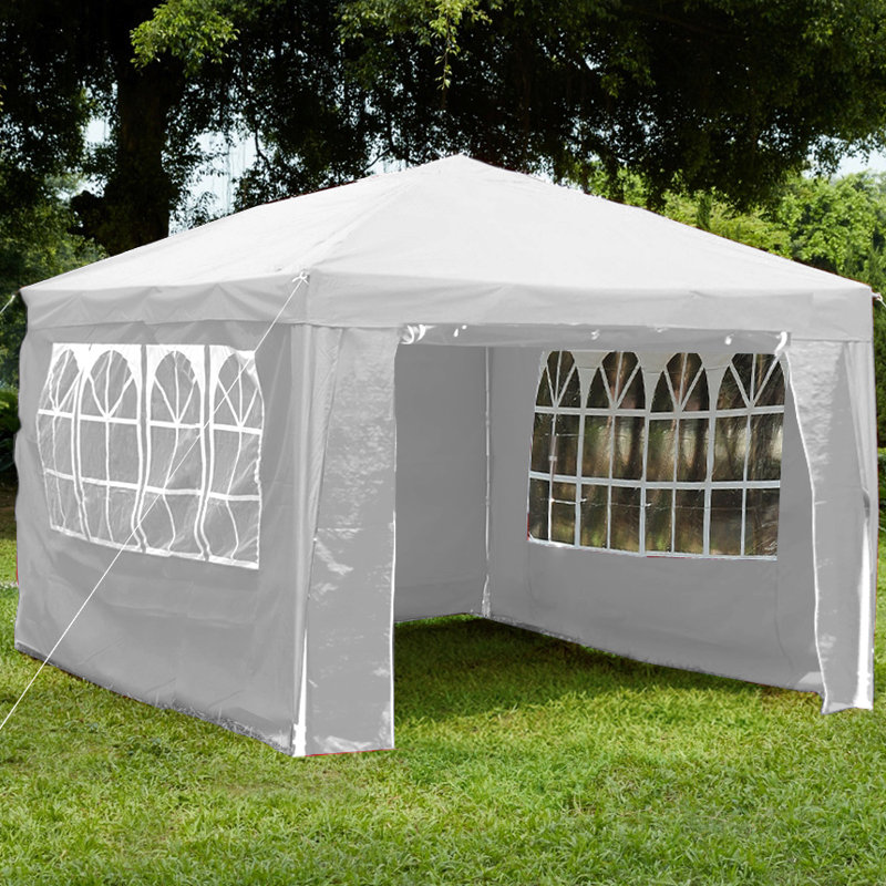 Rakestraw 3 x 4m Metal Party Tent, White