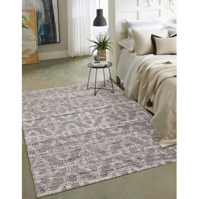 Sienna Grey Rug 5'2" x 7'3"
