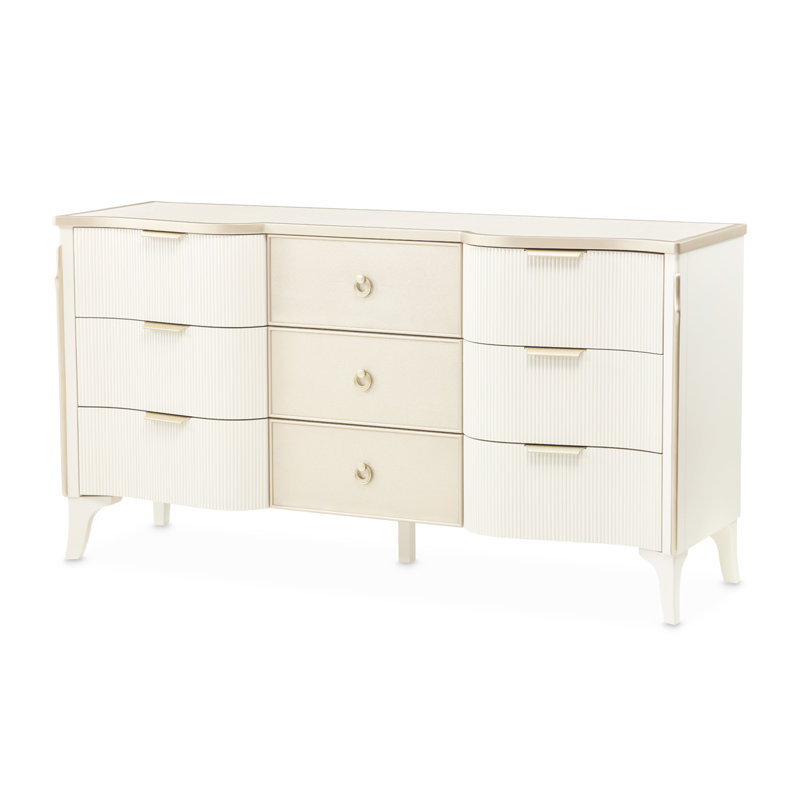 Commode La Marisia - perle crémeuse