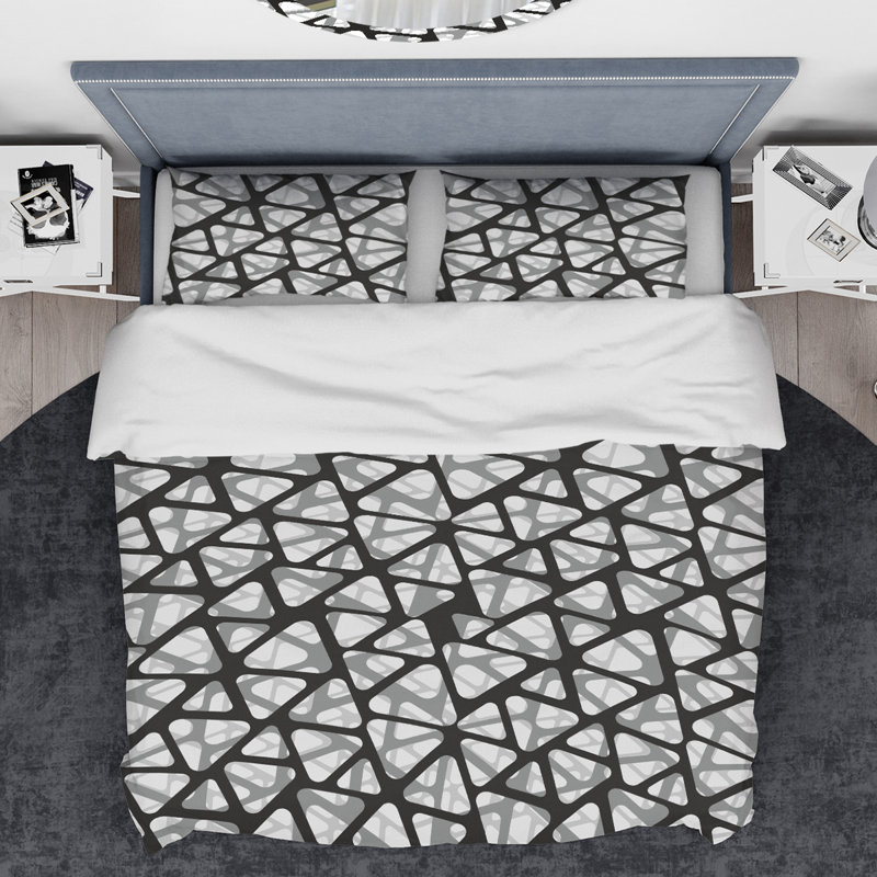Ensemble de housse de couette designart, Housse simple + 1 taie décorative