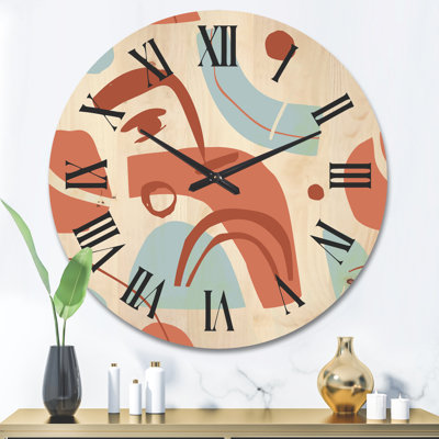 Solid Wood Wall Clock