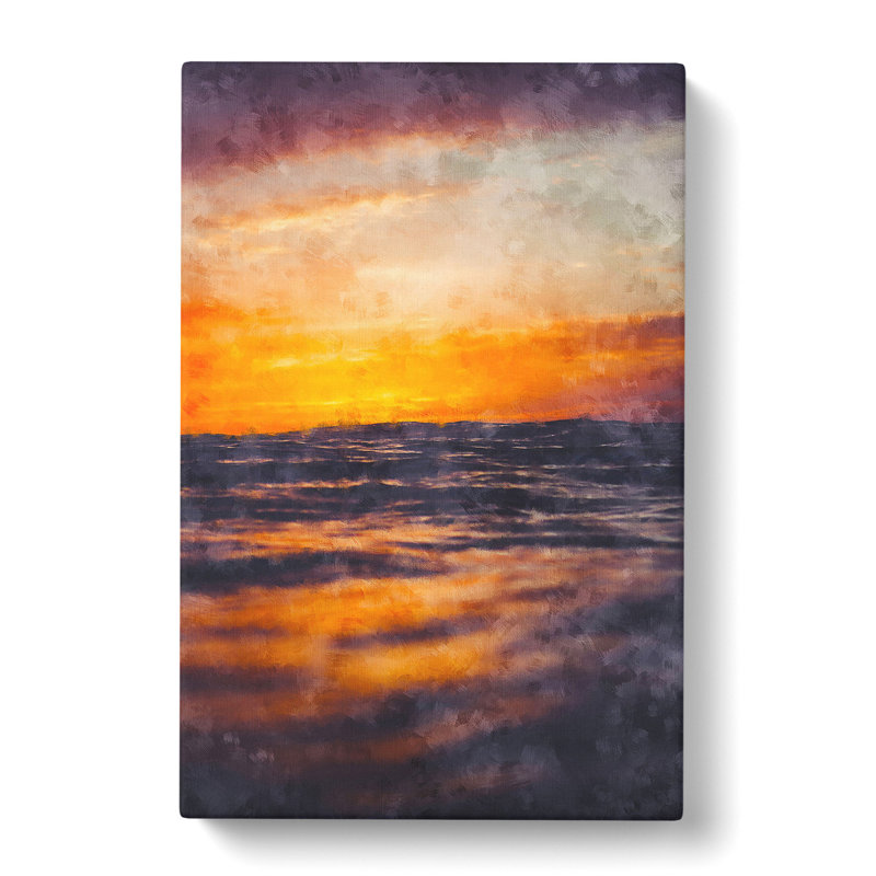 Mood Of The Ocean - Wrapped Canvas, 91cm H x 60cm W x 4cm D