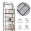 Rangement suspendu à 5 tablettes au-dessus de la porte-1341906317