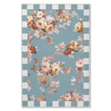 Wild Rose Washable Rug
