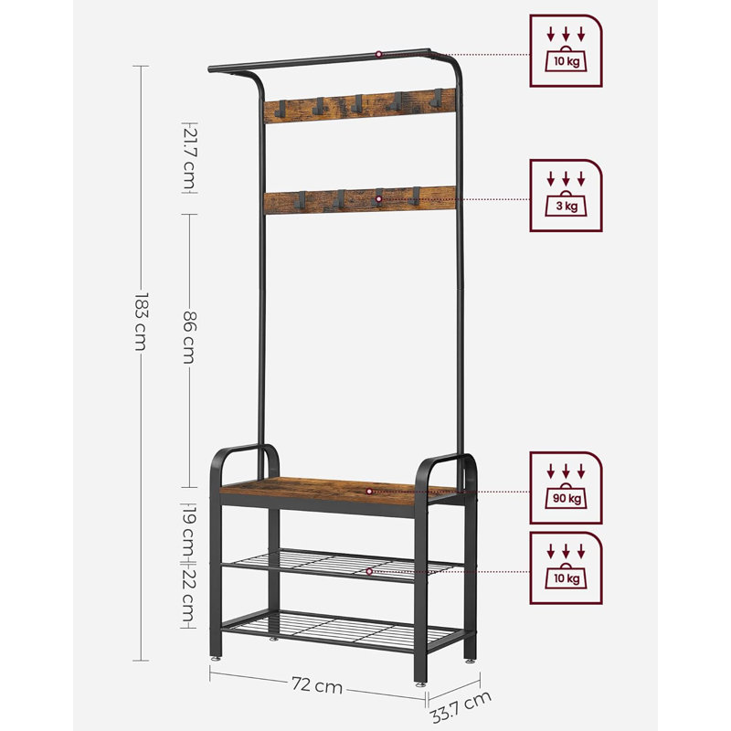 Rentsch Hall Tree 72cm Wide