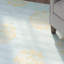 Tapis turquoise / jaune en laine / viscose touffeté à la main Steve-60373698