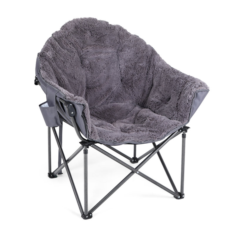 Chaise de camping McCoy, Gris