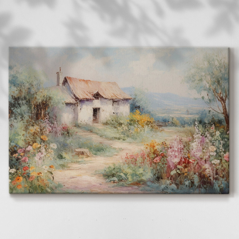 Paysages rétro-CXCVI -Galerie enveloppée Cavas, 8 x 12