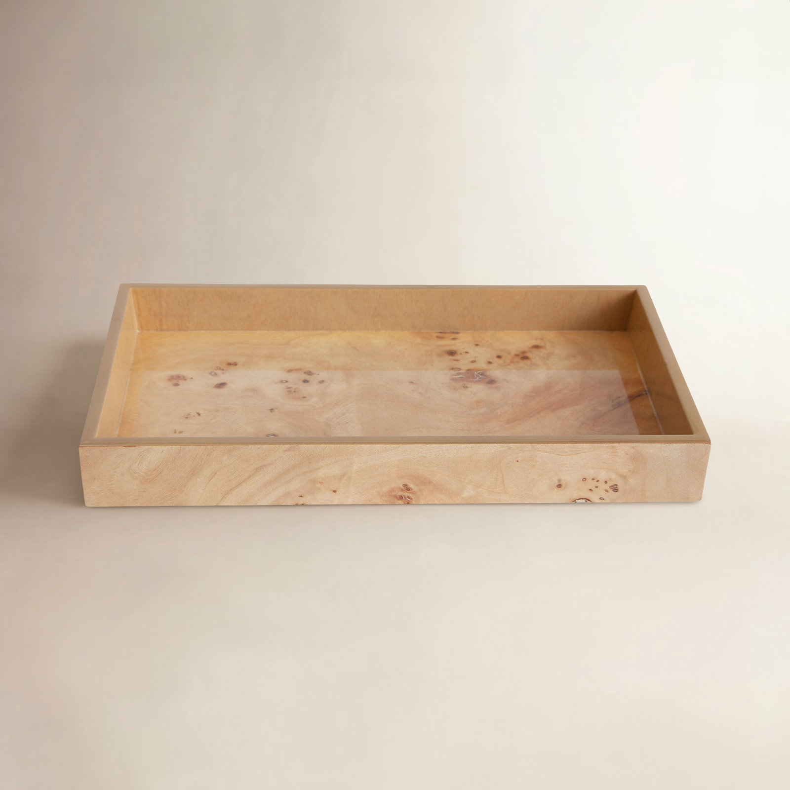 Duras Wood Bathroom Tray