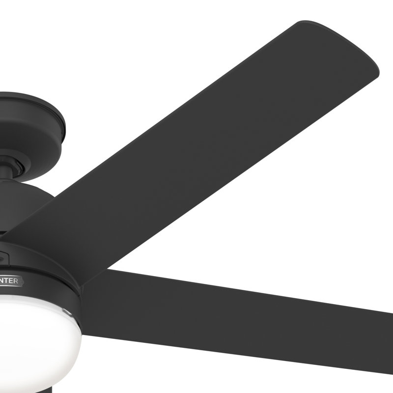 52" Lagoon 5 - Blade Indoor Outdoor WeatherMax LED Ceiling Fan With Wall Control and Light Included