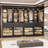 112" Closet Organizer System with Drawers And Shelves-849358052-846109943