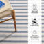 Nimes Ticking Neutral Machine Washable Rug-1997904073