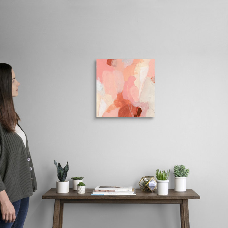 «Terracotta Cloud II» par June Erica Vess - reproduction de photo, Toile tendue, H 16 po x l 16 po x P 1,25 po