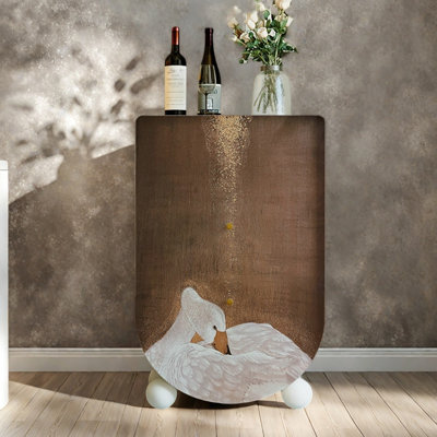 French-style multi-functional accent cabinet