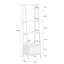Jedidiah 160cm H Ladder Bookcase-42017698