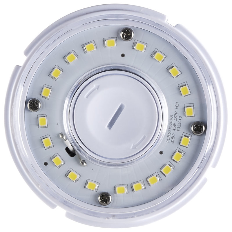 45 Watt White LED Bulb, 4000K